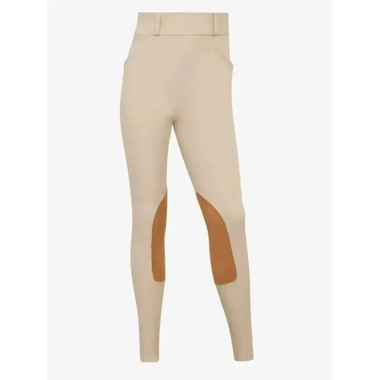 Lemieux Young Rider Side Zip Hunter Breeches Beige-Breeches-Lemieux-Beige-7-8 years-Horsey Shopping