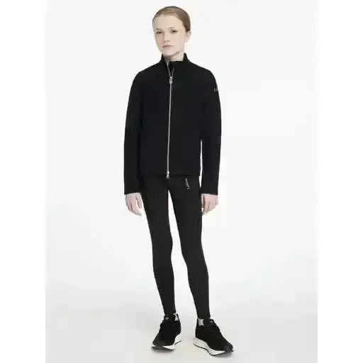 Lemieux Young Rider Soft Shell Jacket Black-Coats & Jackets-Lemieux-Black-7-8 years-Horsey Shopping