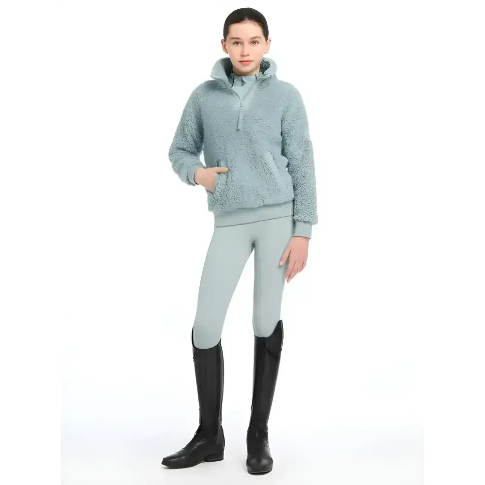 Lemieux Young Rider Tia Teddy Fleece Glacier-Fleece Tops-Lemieux-7-8 years-Glacier-Horsey Shopping