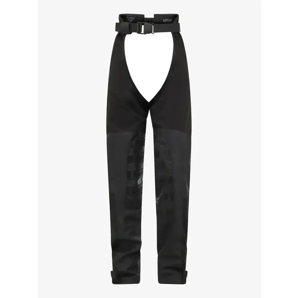Lemieux Young Rider Waterproof Chaps Black-Waterproof Chaps-Lemieux-9-10 Years-Horsey Shopping