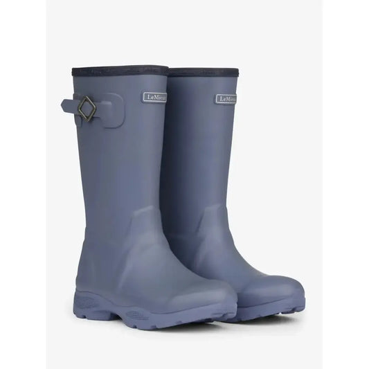 Lemieux Young Rider Wellies Jay Blue-Wellington Boots-Lemieux-UK Child 13-Jay Blue-Horsey Shopping