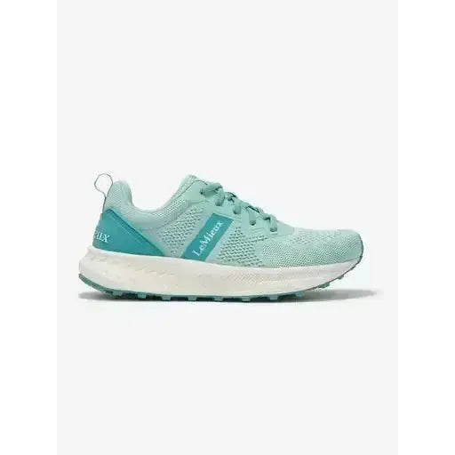 Lemieux Youth Trax-Lite Trainer Aqua-Trainers-Lemieux-Aqua-UK Child Shoe 1-Horsey Shopping