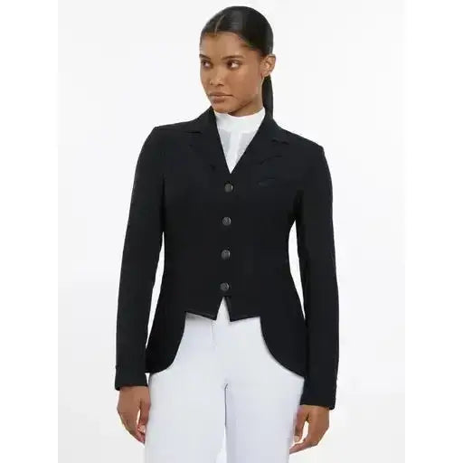 Lemieux Zoe Show Jacket Navy-Show Jackets-Lemieux-UK 6-Navy-Horsey Shopping