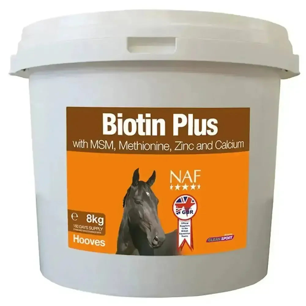 NAF Biotin Plus Powder-Horse Hoof Supplements-NAF-8Kg-Horsey Shopping