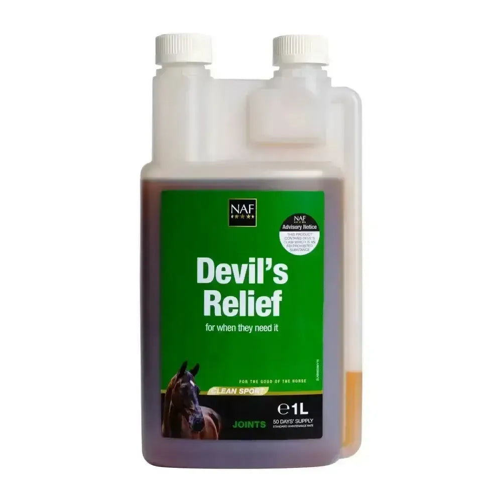 NAF Devils Relief-Equine Joint Supplements-NAF-1 Litre-Horsey Shopping