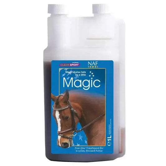 NAF Five Star Magic Liquid Five Star Liquid Calmer-Calmers For Horses-NAF-1 Lt-Horsey Shopping