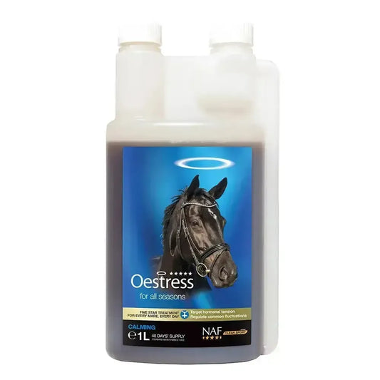 NAF Five Star Oestress Liquid-Supplements For Mares-NAF-1 Lt-Horsey Shopping