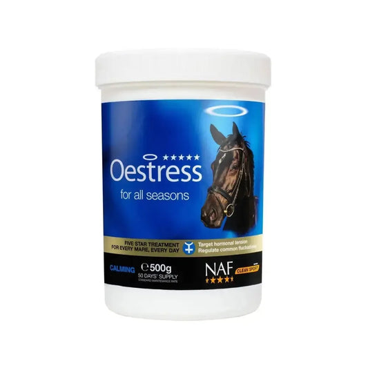 NAF Five Star Oestress Powder-Supplements For Mares-NAF-500g-Horsey Shopping