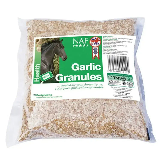 NAF Garlic Granules-Horse Supplements-NAF-1kg-Horsey Shopping