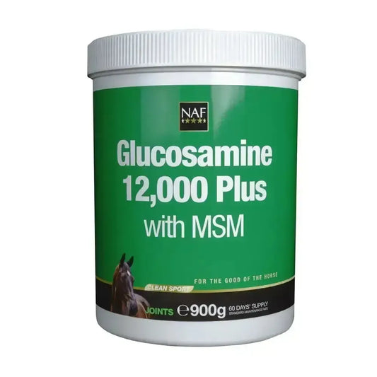 NAF Glucosamine 12,000 Plus with MSM-Equine Joint Supplements-NAF-900g-Horsey Shopping