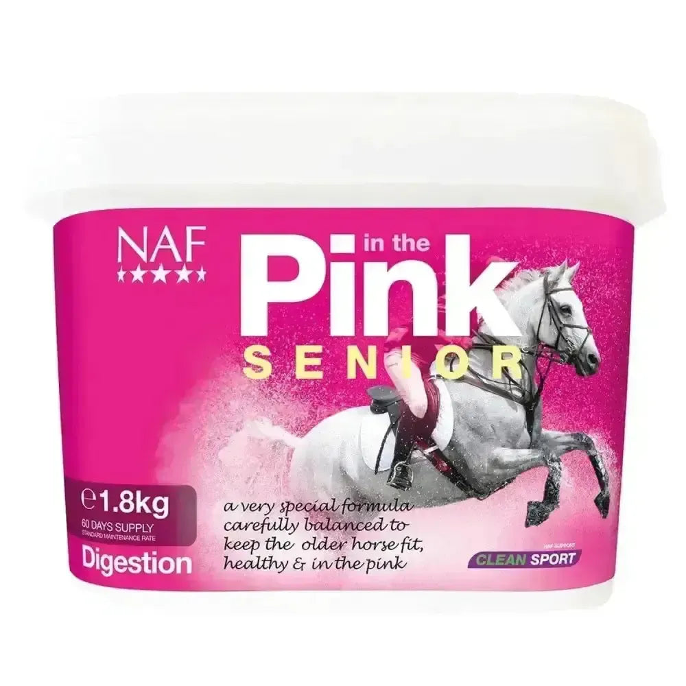NAF In The Pink Senior-Veteran Horse Supplements-NAF-1.8Kg-Horsey Shopping