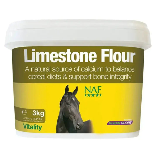 NAF Limestone Flour-Horse Hoof Supplements-NAF-3kg-Horsey Shopping