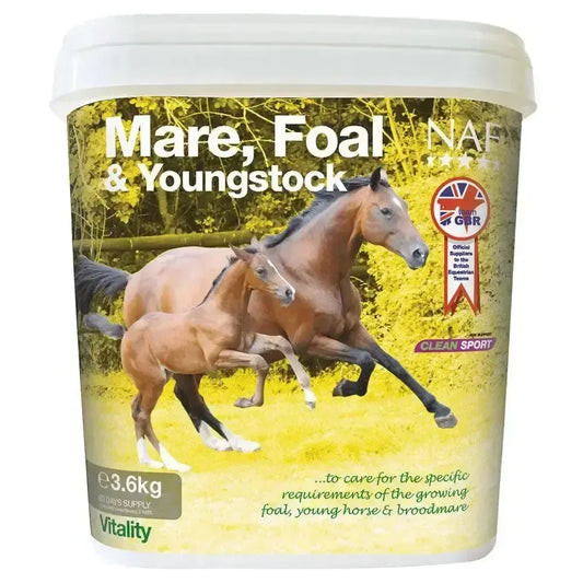 NAF Mare, Foal & Youngstock Supplement-Mare & Foal Supplements-NAF-1.8Kg-Horsey Shopping