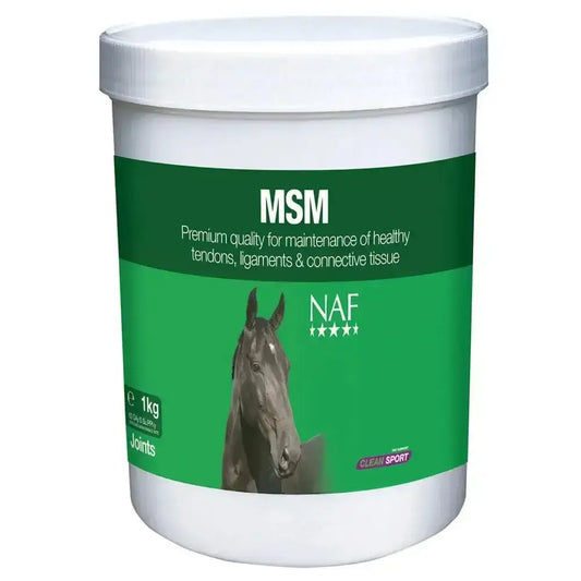 NAF MSM Pure Horse Supplement-Equine Joint Supplements-NAF-1kg-Horsey Shopping