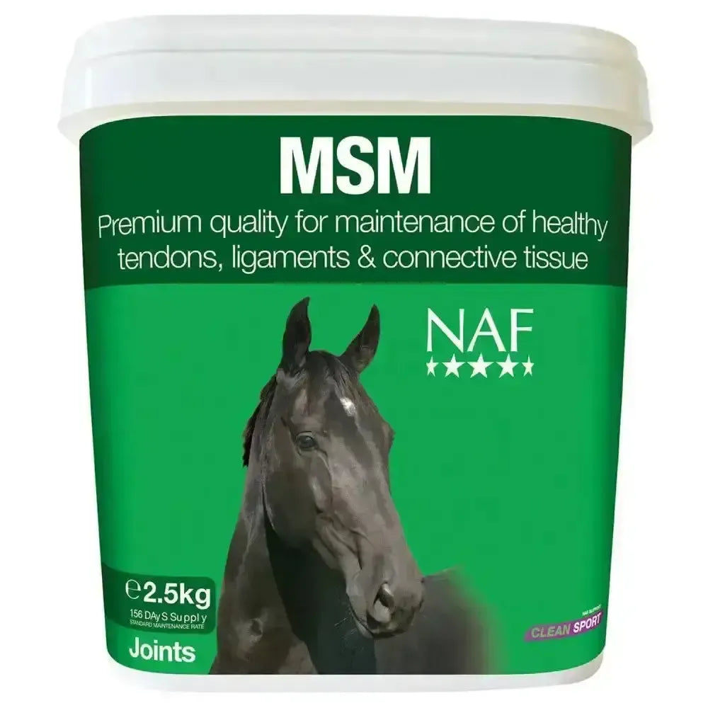 NAF MSM Pure Horse Supplement-Equine Joint Supplements-NAF-2.5kg-Horsey Shopping