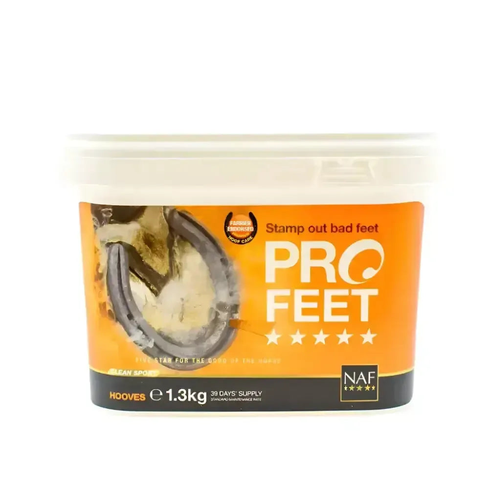 NAF ProFeet Powder Hoof Support-Horse Hoof Supplements-NAF-1.3Kg-Horsey Shopping