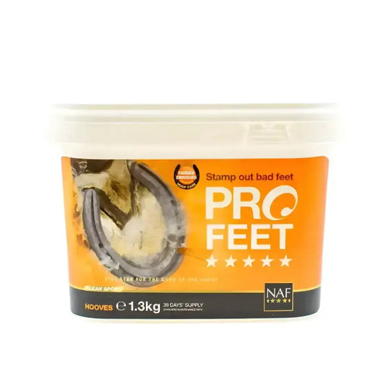 NAF ProFeet Powder Hoof Support-Horse Hoof Supplements-NAF-1.3Kg-Horsey Shopping