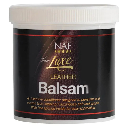 NAF Sheer Luxe Leather Balsam-Tack Care-NAF-Horsey Shopping