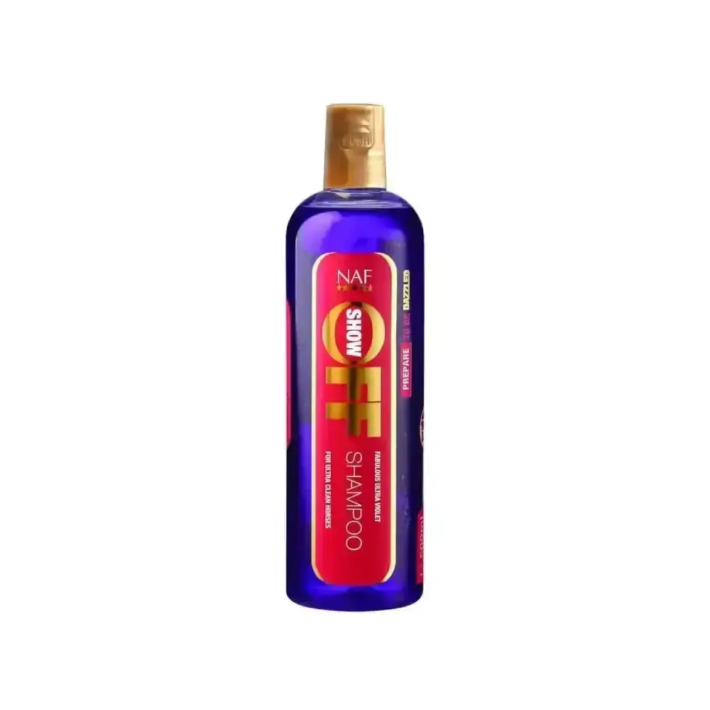 NAF Show Off Shampoo-Horse Shampoos-NAF-500ml-Horsey Shopping