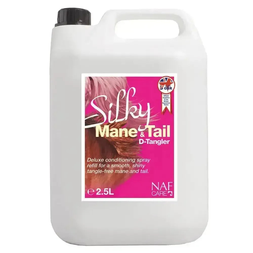 NAF Silky Mane & Tail Detangler-Mane & Tail Detanglers-NAF-2.5 Lt Refill-Horsey Shopping