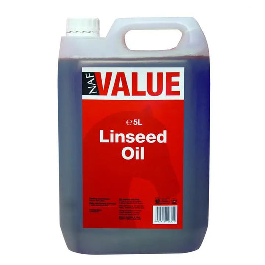 NAF Value Linseed Oil 5L-Horse Vitamins & Supplements-NAF-Horsey Shopping