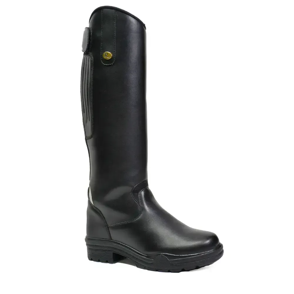 Rhinegold Childrens Nebraska Synthetic Riding Boot 13 (33) Long Riding Boots