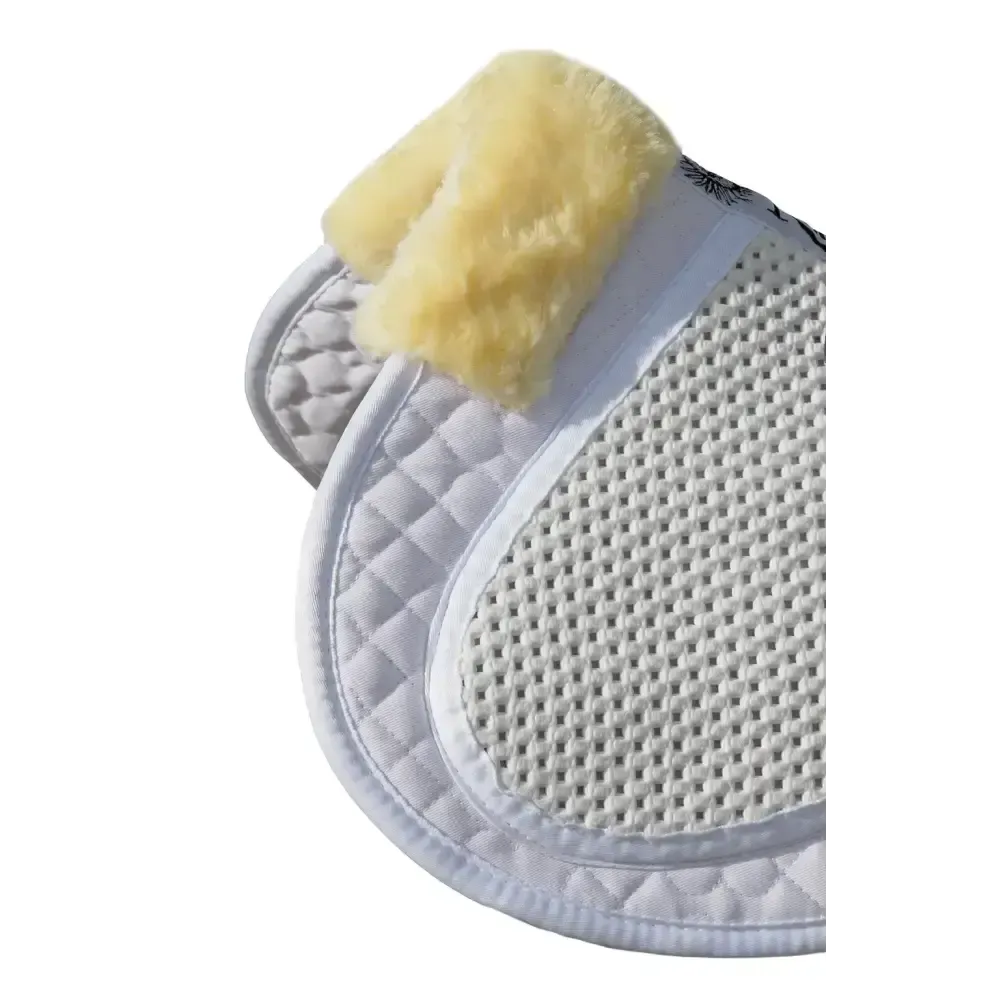 Rhinegold Non-Slip Gel Half Pad Pony Black Half Pads