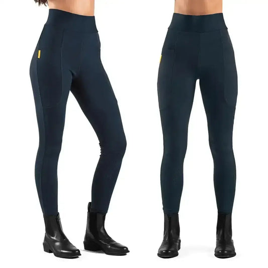 Whitaker Alderley Tights Black-Riding Tights-John Whitaker-Large-Black-Horsey Shopping