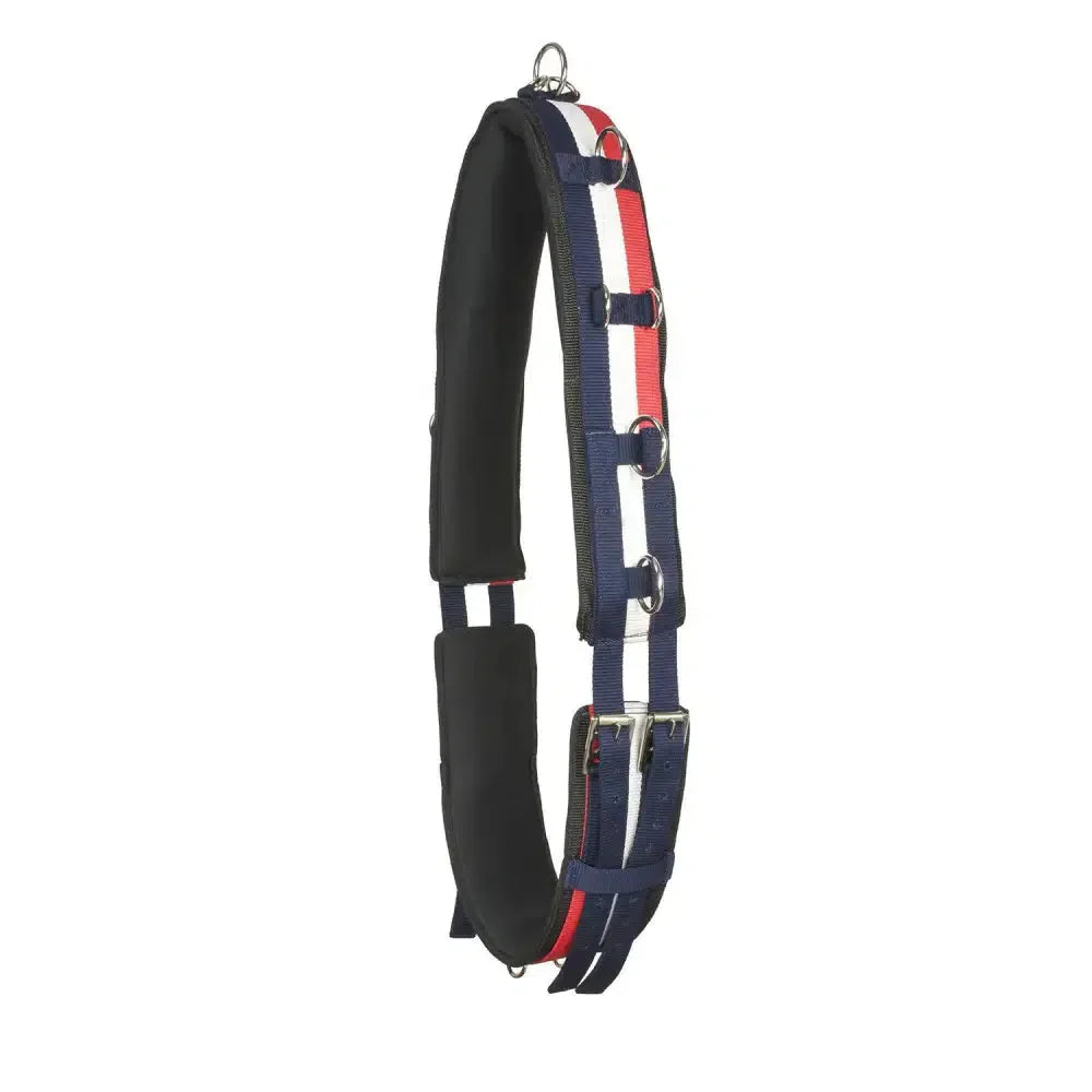 Whitaker Lunge Roller-Horse Rollers-John Whitaker-Pony-Red/White/Navy-Horsey Shopping