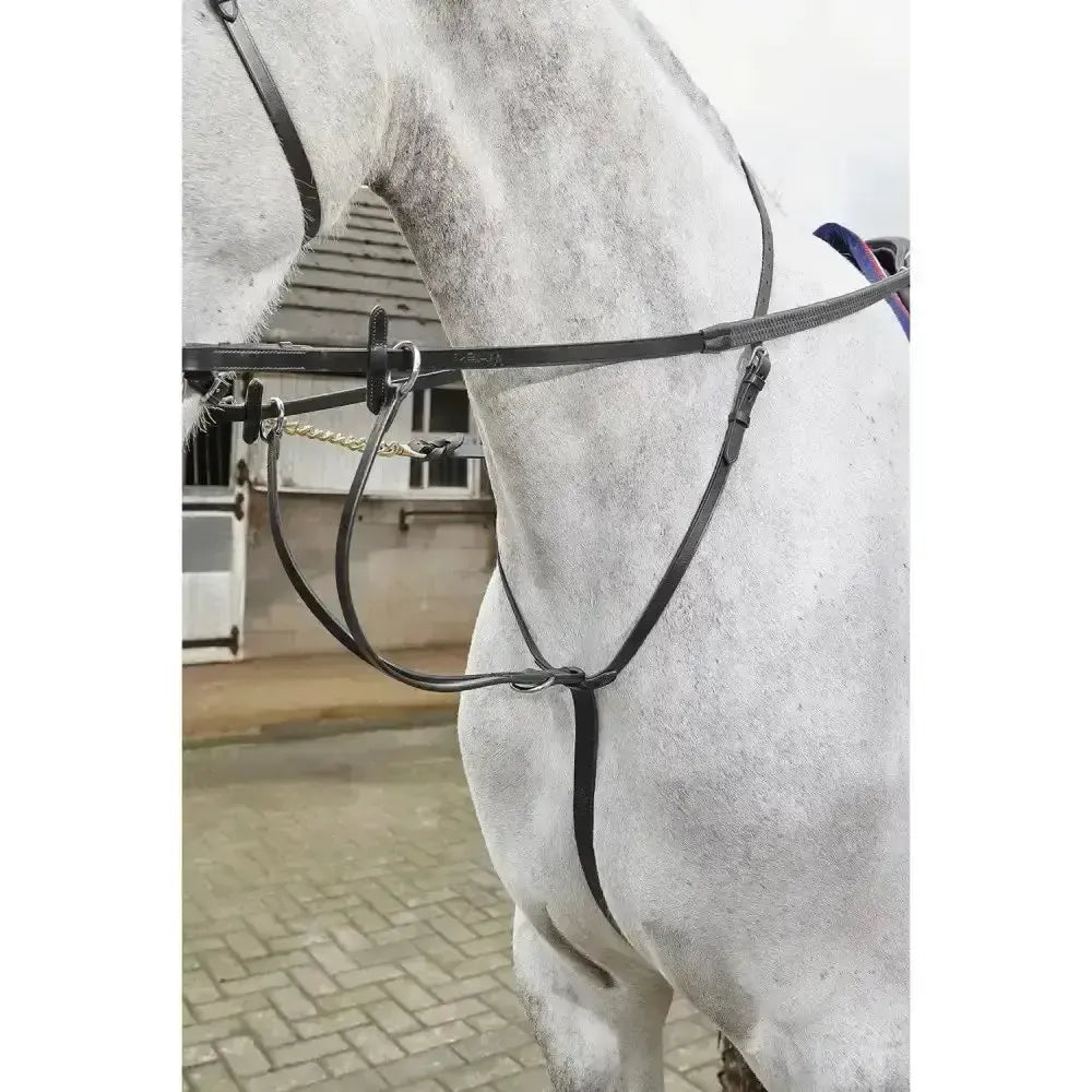 Whitaker Lynton Running Martingale Black-Martingales-John Whitaker-Pony-Black-Horsey Shopping