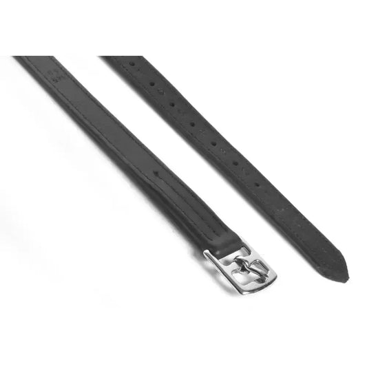 Whitaker Stirrup Leathers Black-Stirrup Leathers-John Whitaker-125 Cm-Black-Horsey Shopping